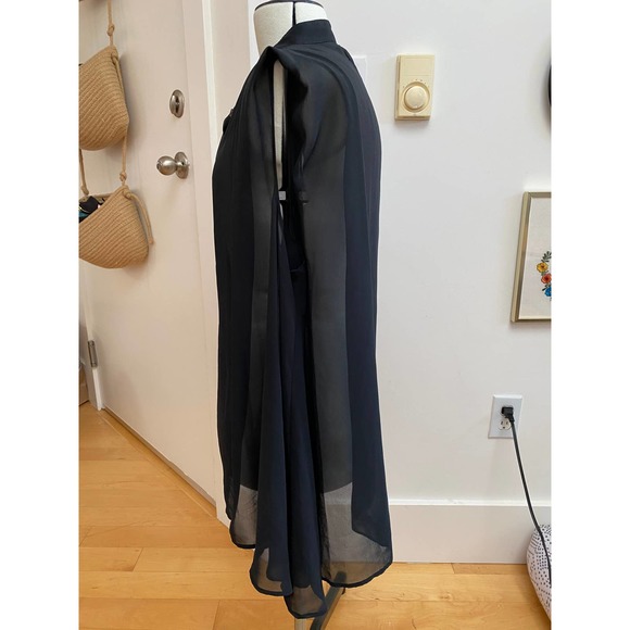 BCBGeneration Sheer Sleeveless Top S - Picture 4 of 8